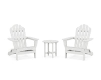 Thumbnail for Trex 3-Piece Monterey Bay Folding Adirondack Set