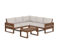 Thumbnail for Trex Eastport 6-Piece Deep Seating Sectional + Coffee Table Set