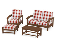 Thumbnail for Trex Rockport 4-Piece Deep Seating Conversation Group