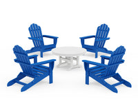 Thumbnail for Trex 5-Piece Monterey Bay Folding Adirondack Chair Conversation Group