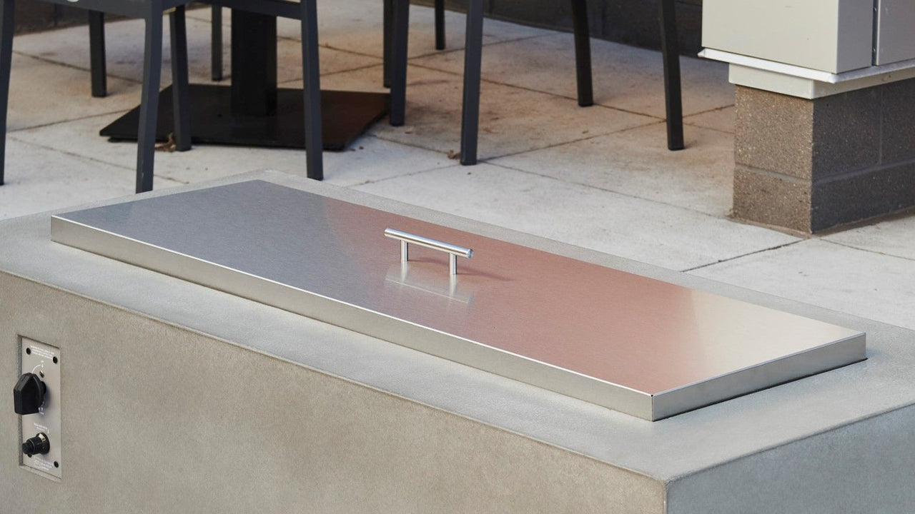 54" Stainless Steel Top for Cove 54" Linear Gas Fire Pit TableSS54T