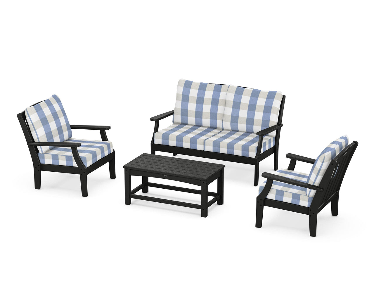 Trex Yacht Club 4-Piece Deep Seating Chair Set