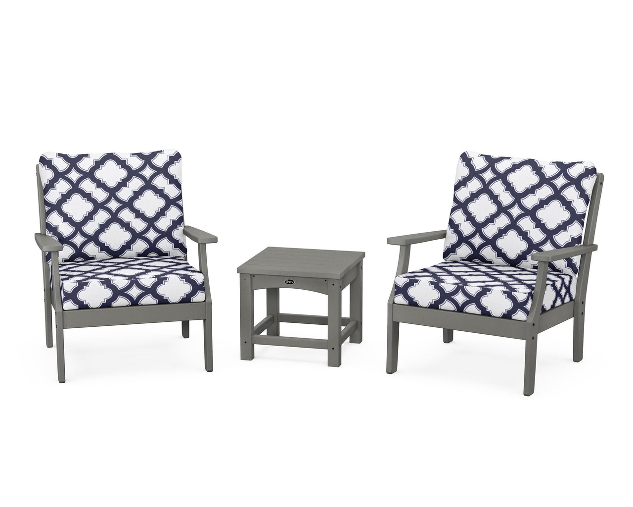 Trex Yacht Club 3-Piece Deep Seating Set