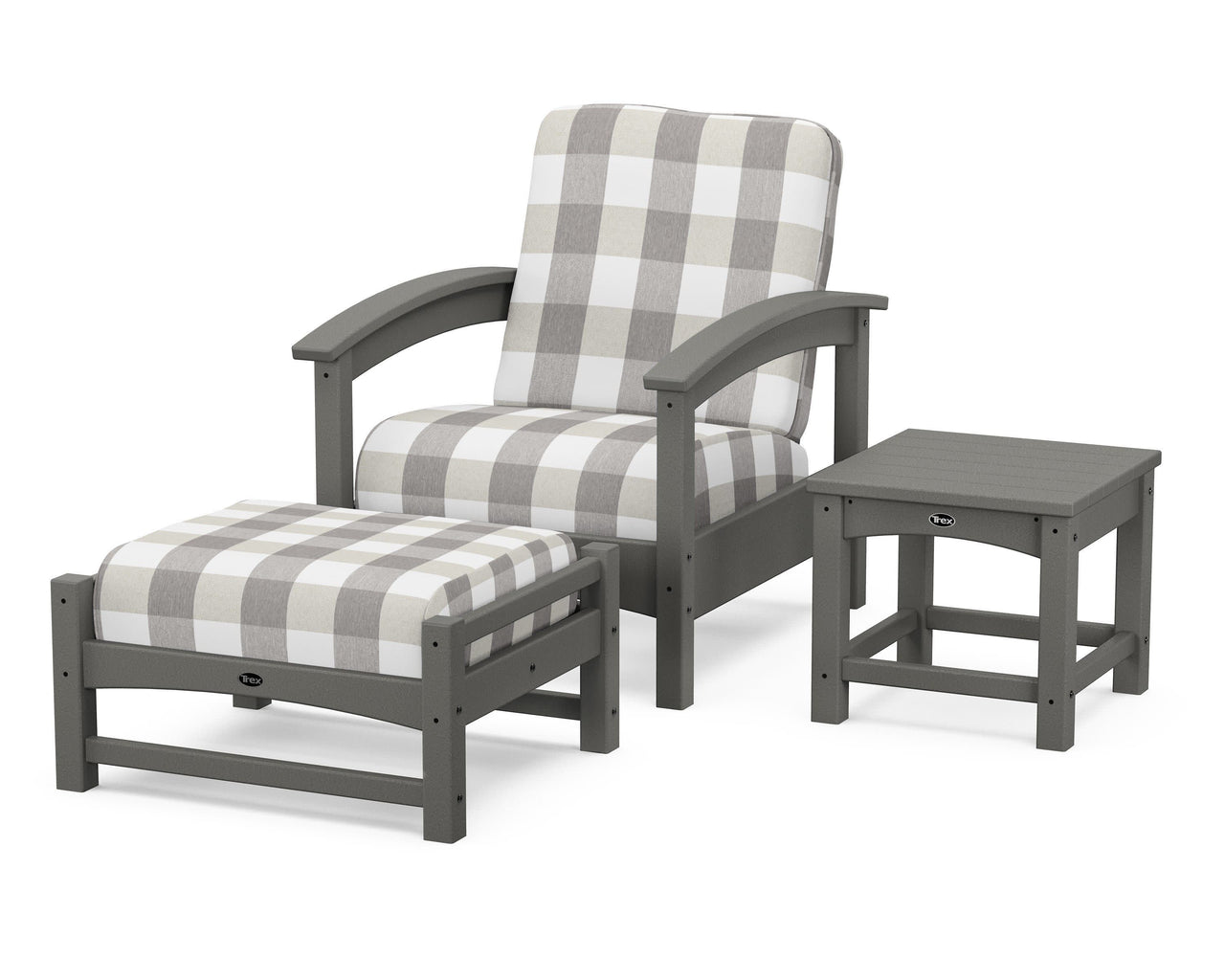 Trex Rockport 3-Piece Deep Seating Set