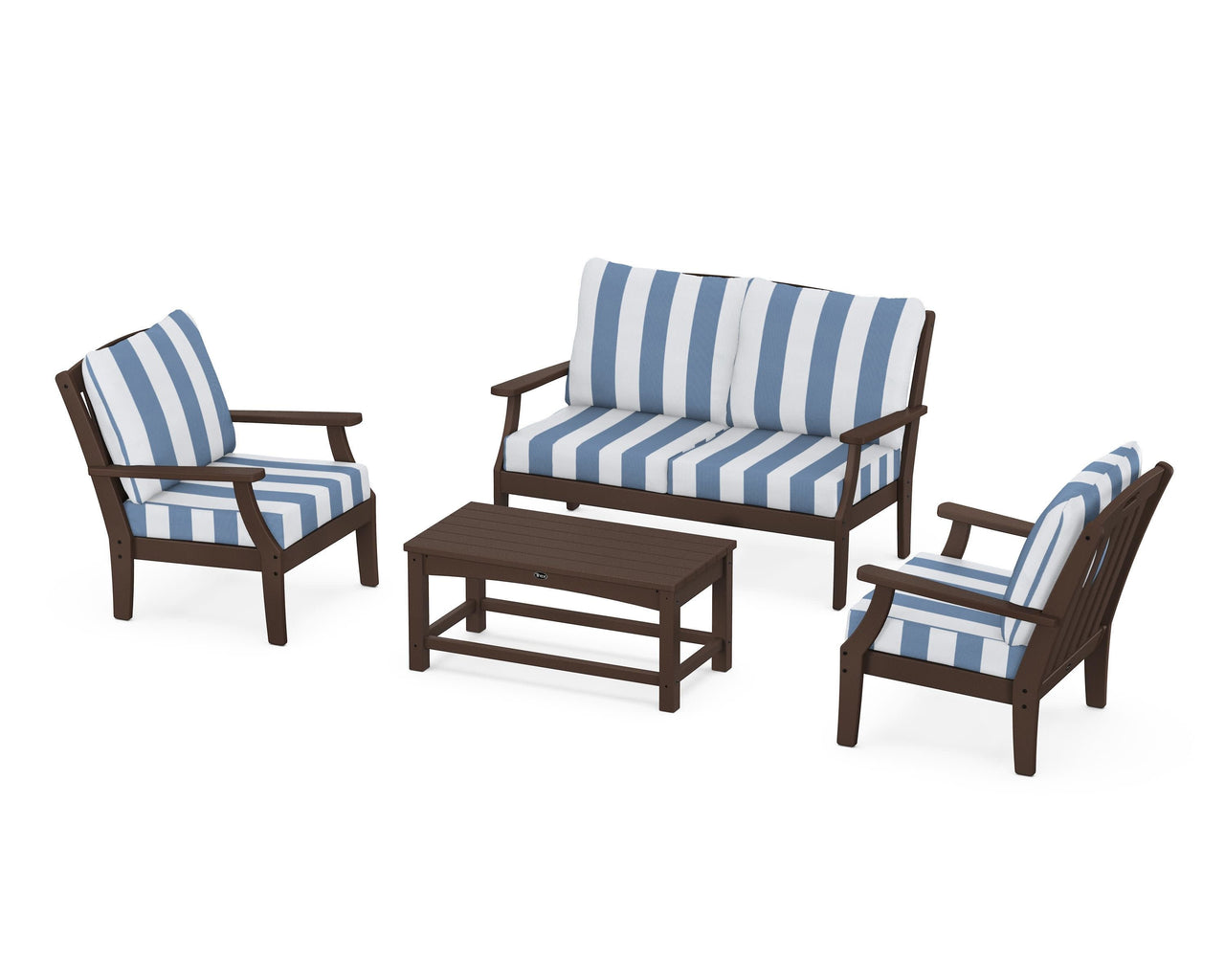 Trex Yacht Club 4-Piece Deep Seating Chair Set