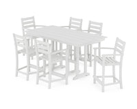 Thumbnail for Trex Monterey Bay 7-Piece Farmhouse Arm Chair Counter Set