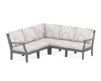 Thumbnail for Trex Yacht Club Modular 5-Piece Deep Seating Set