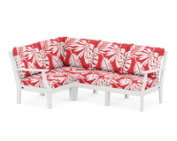 Thumbnail for Trex Yacht Club Modular 4-Piece Deep Seating Set