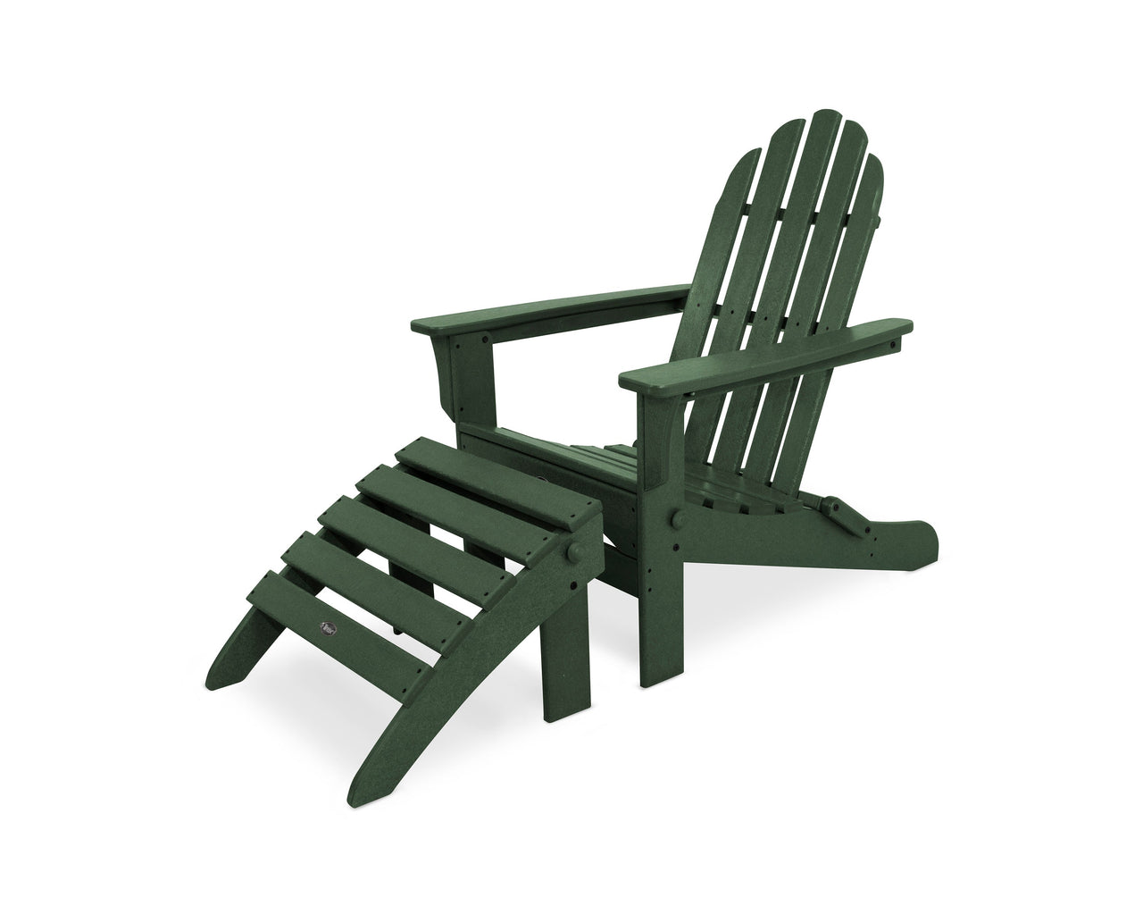 Trex Cape Cod 2-Piece Folding Adirondack Seating Set