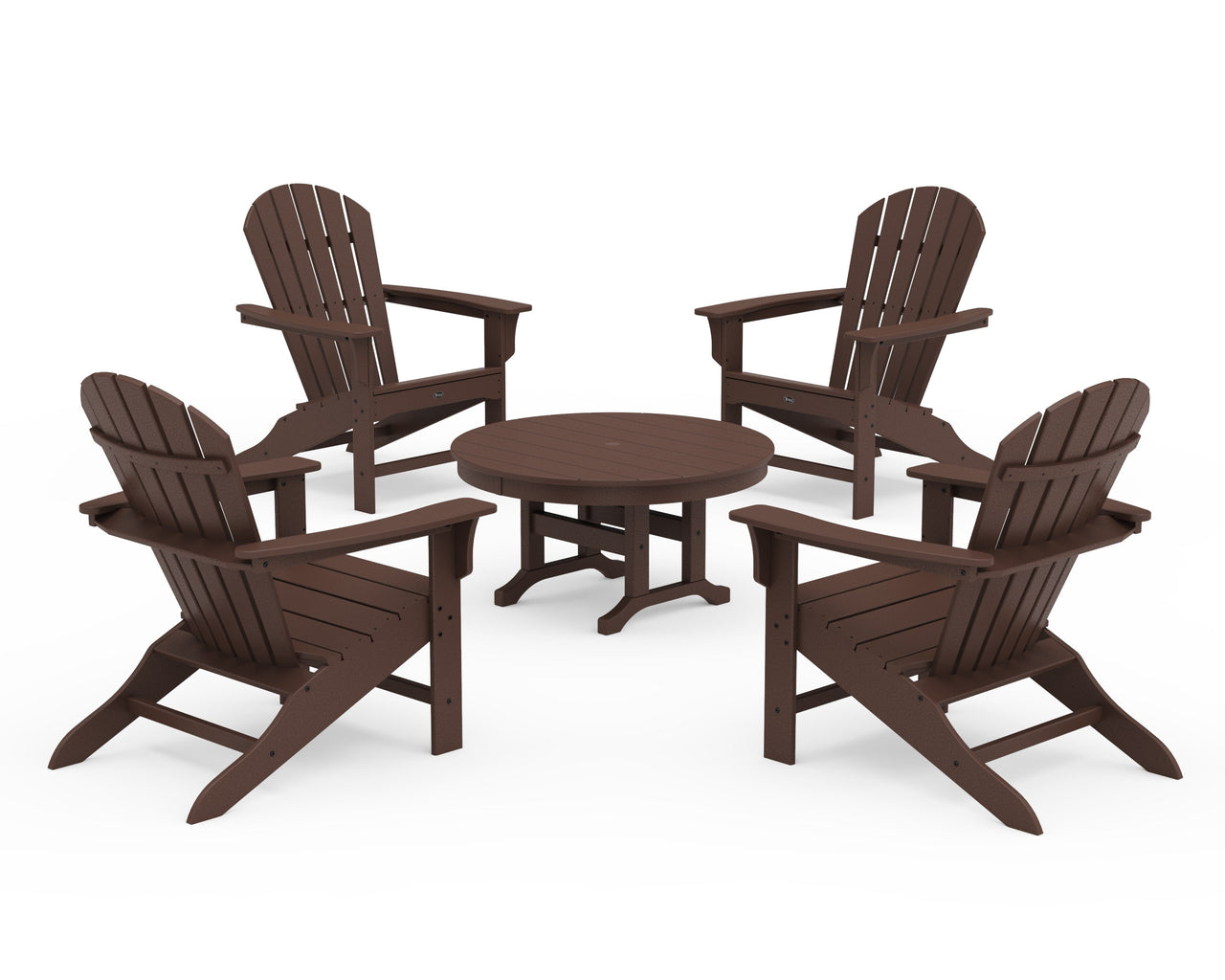 Trex Yacht Club Shellback 5-Piece Adirondack Conversation Group