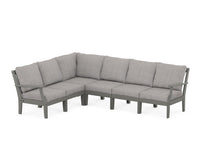 Thumbnail for Trex Yacht Club Modular 6-Piece Deep Seating Set