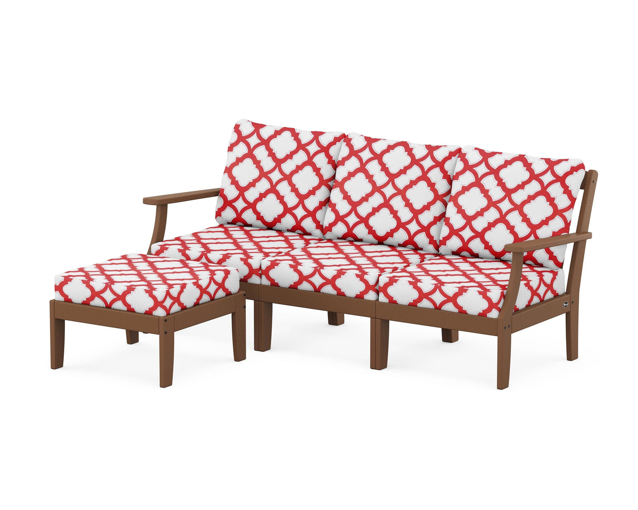 Trex Yacht Club Modular 4-Piece Deep Seating Set with Ottoman
