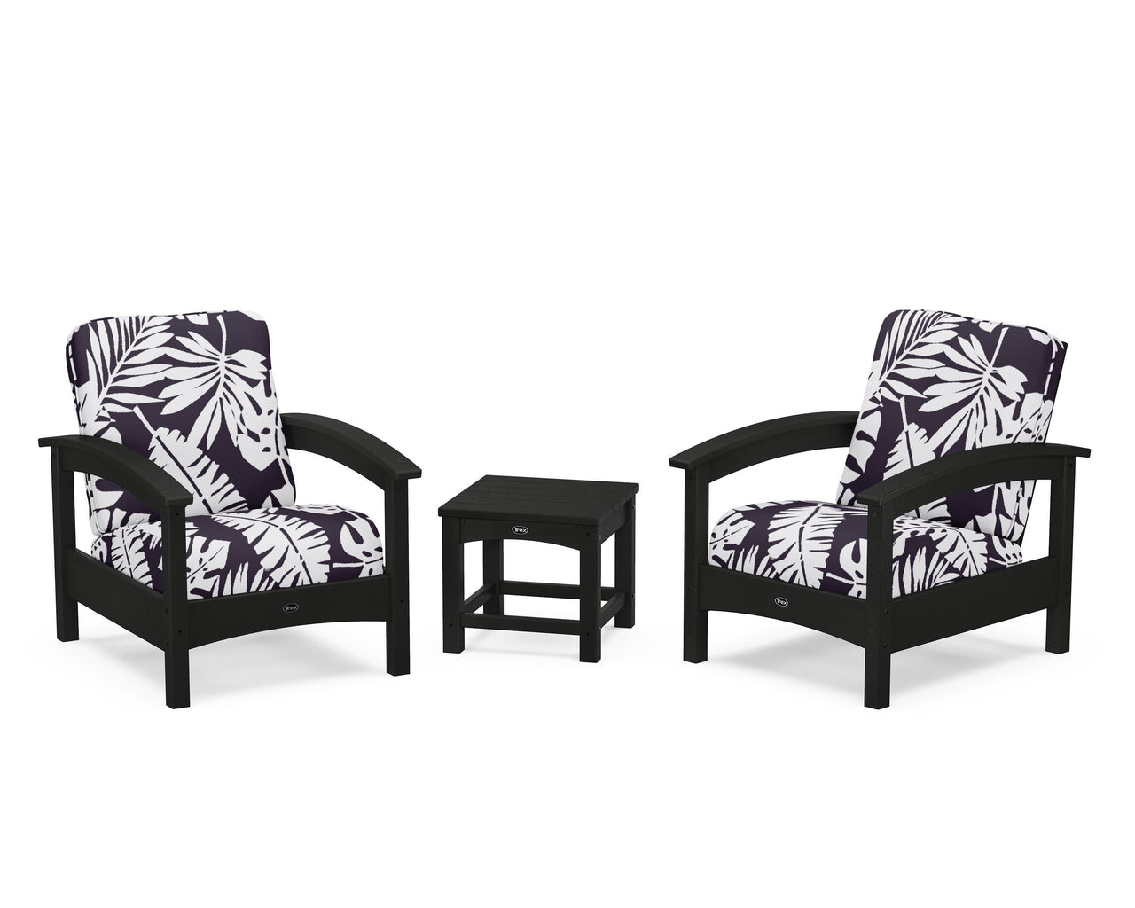 Trex Rockport Club 3-Piece Deep Seating Conversation Set