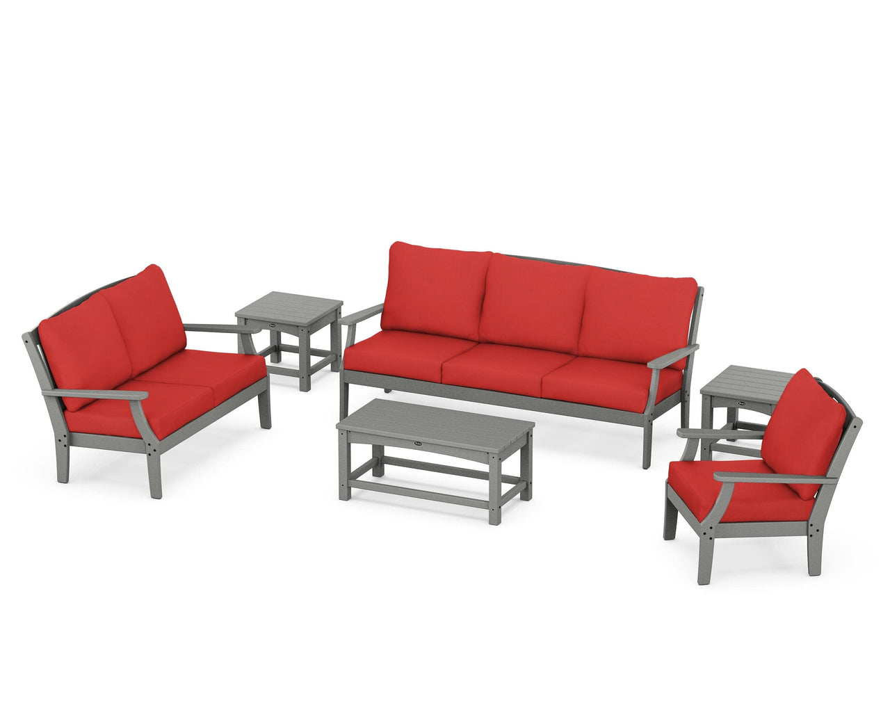 Trex Yacht Club 6-Piece Deep Seating Set