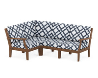 Thumbnail for Trex Yacht Club Modular 4-Piece Deep Seating Set