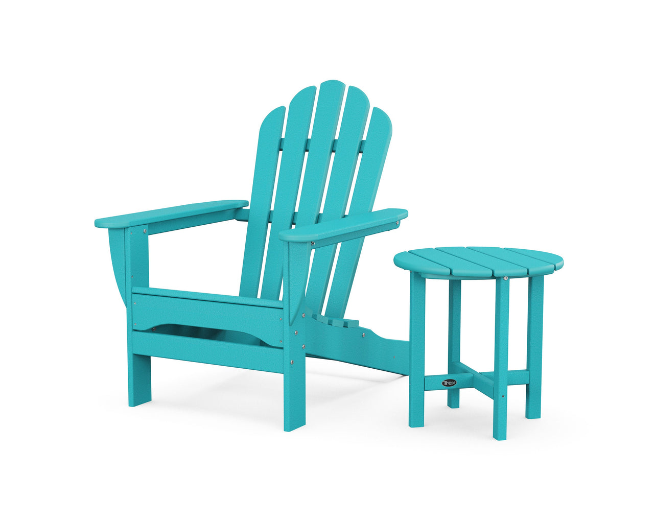 Trex Monterey Bay Adirondack Chair with Side Table