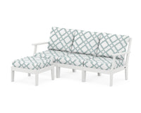 Thumbnail for Trex Yacht Club Modular 4-Piece Deep Seating Set with Ottoman