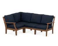 Thumbnail for Trex Yacht Club Modular 4-Piece Deep Seating Set
