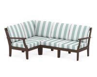Thumbnail for Trex Yacht Club Modular 4-Piece Deep Seating Set