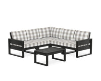 Thumbnail for Trex Eastport 6-Piece Deep Seating Sectional + Coffee Table Set