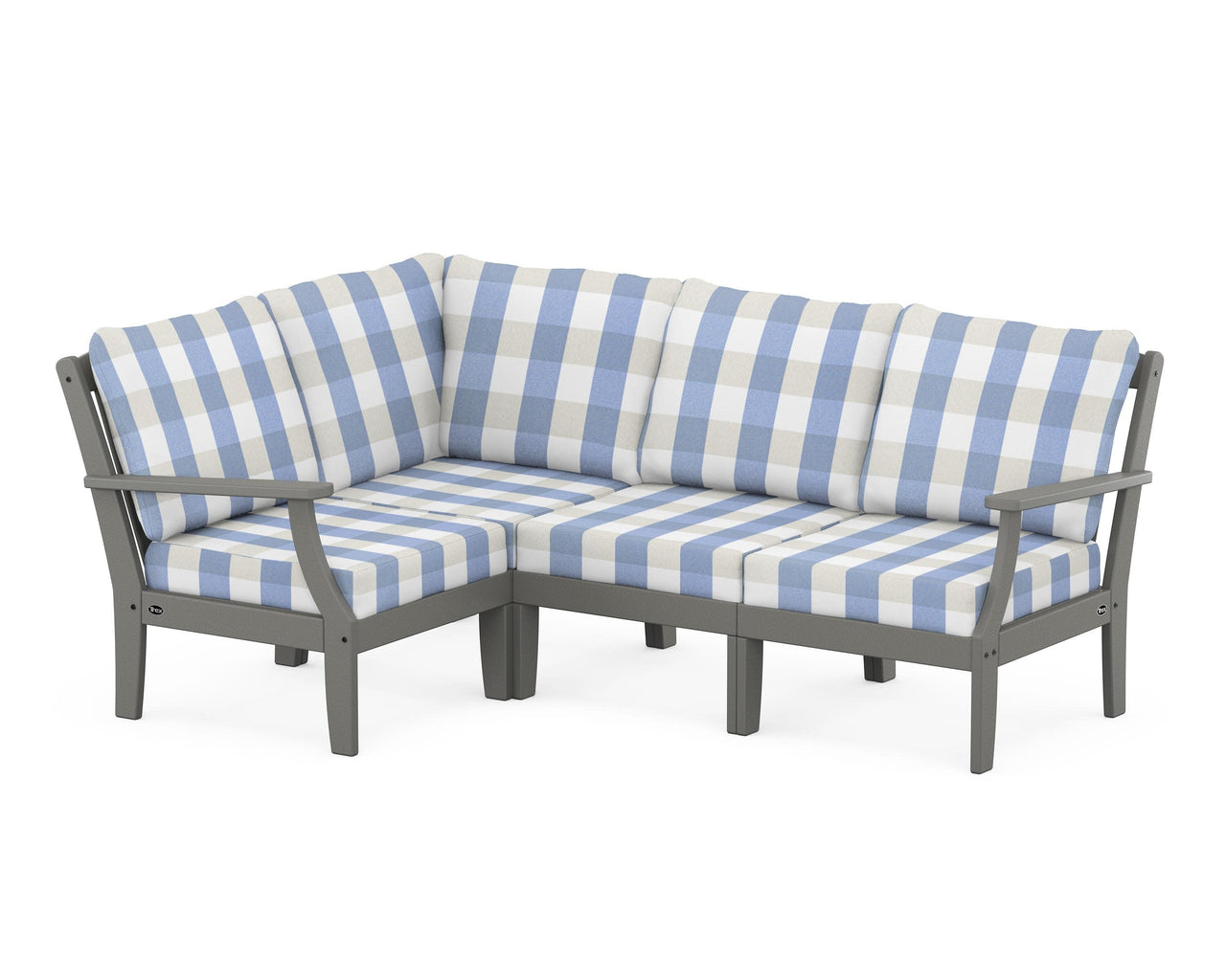 Trex Yacht Club Modular 4-Piece Deep Seating Set
