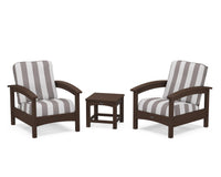 Thumbnail for Trex Rockport Club 3-Piece Deep Seating Conversation Set