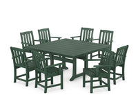 Thumbnail for Trex Cape Cod 9-Piece Square Farmhouse Dining Set with Trestle Legs