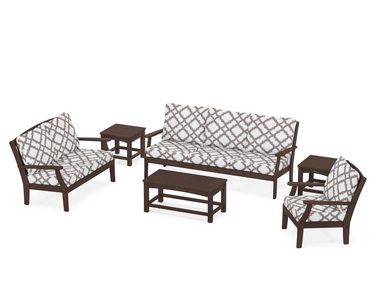 Trex Yacht Club 6-Piece Deep Seating Set