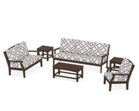 Thumbnail for Trex Yacht Club 6-Piece Deep Seating Set