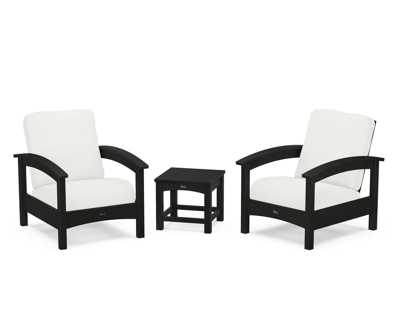 Trex Rockport Club 3-Piece Deep Seating Conversation Set