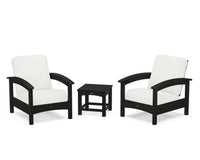 Thumbnail for Trex Rockport Club 3-Piece Deep Seating Conversation Set