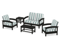 Thumbnail for Trex Rockport Club 6-Piece Deep Seating Conversation Set