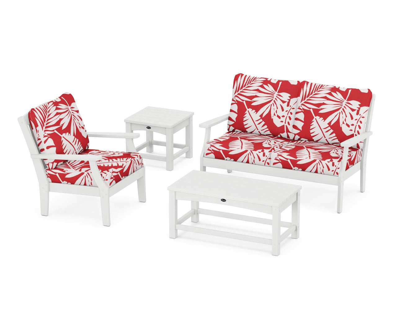 Trex Yacht Club 4-Piece Deep Seating Set