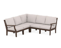 Thumbnail for Trex Yacht Club Modular 5-Piece Deep Seating Set