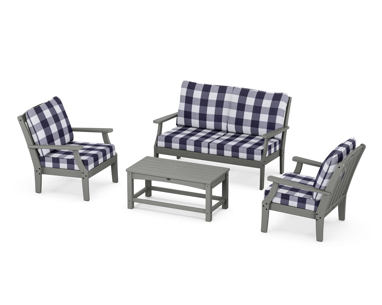 Trex Yacht Club 4-Piece Deep Seating Chair Set