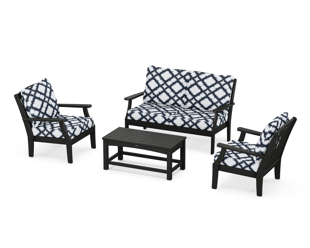 Trex Yacht Club 4-Piece Deep Seating Chair Set