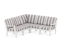 Thumbnail for Trex Yacht Club Modular 5-Piece Deep Seating Set