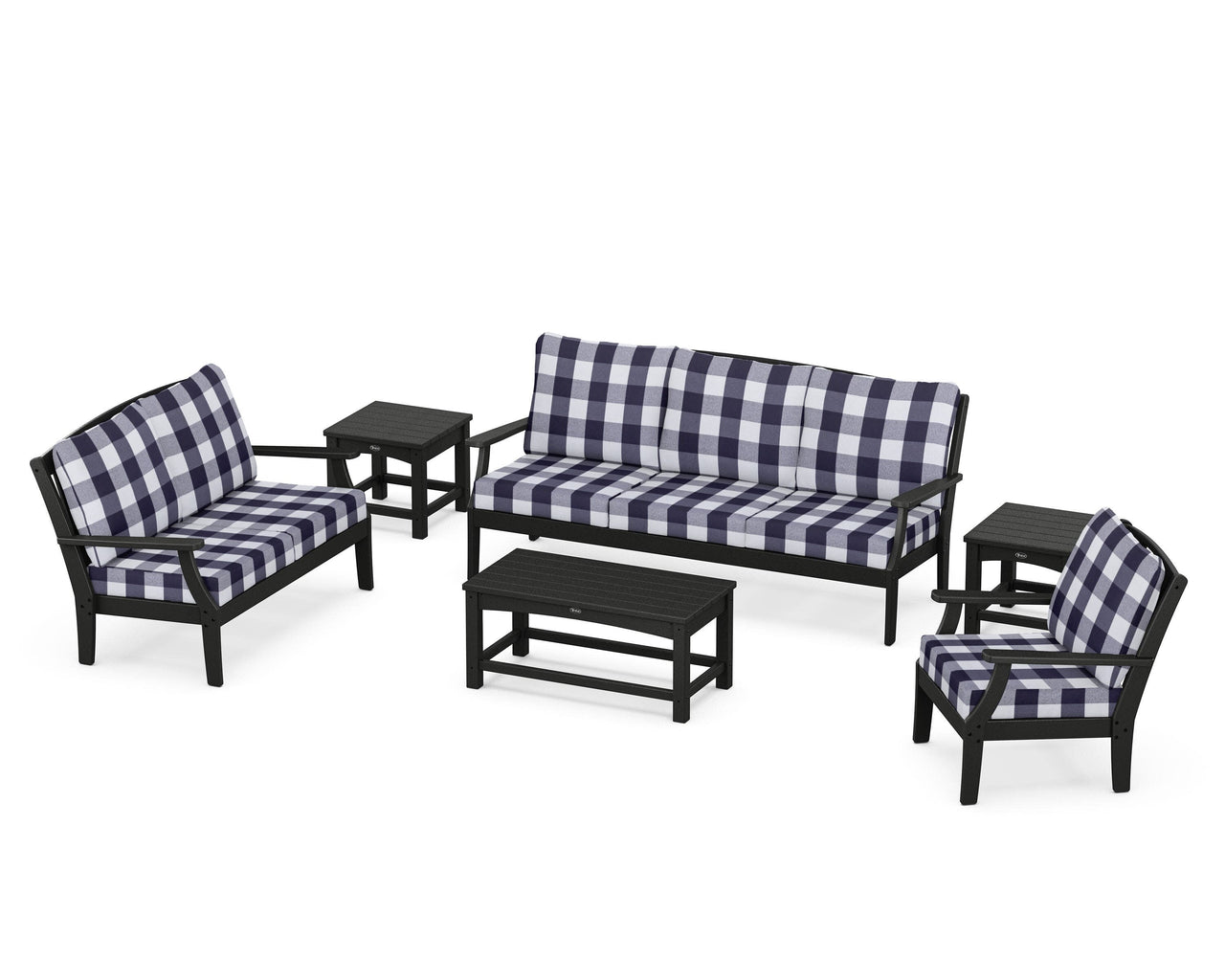 Trex Yacht Club 6-Piece Deep Seating Set