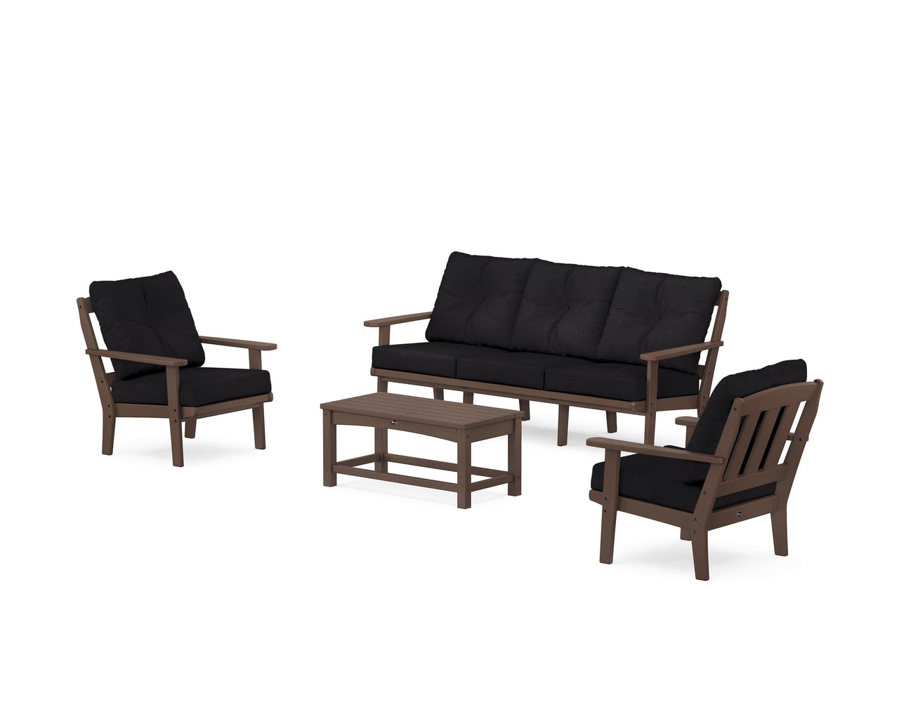 Trex Cape Cod 4-Piece Deep Seating Set with Sofa