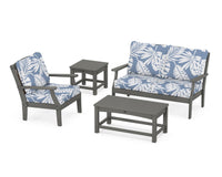 Thumbnail for Trex Yacht Club 4-Piece Deep Seating Set