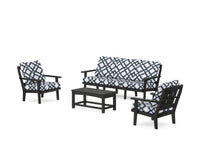 Thumbnail for Trex Cape Cod 4-Piece Deep Seating Set with Sofa