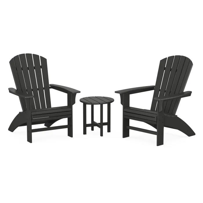 Trex Yacht Club 3-Piece Curveback Adirondack Set