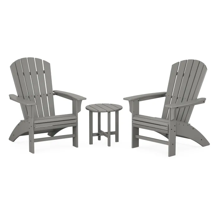 Trex Yacht Club 3-Piece Curveback Adirondack Set
