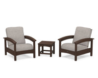 Thumbnail for Trex Rockport Club 3-Piece Deep Seating Conversation Set