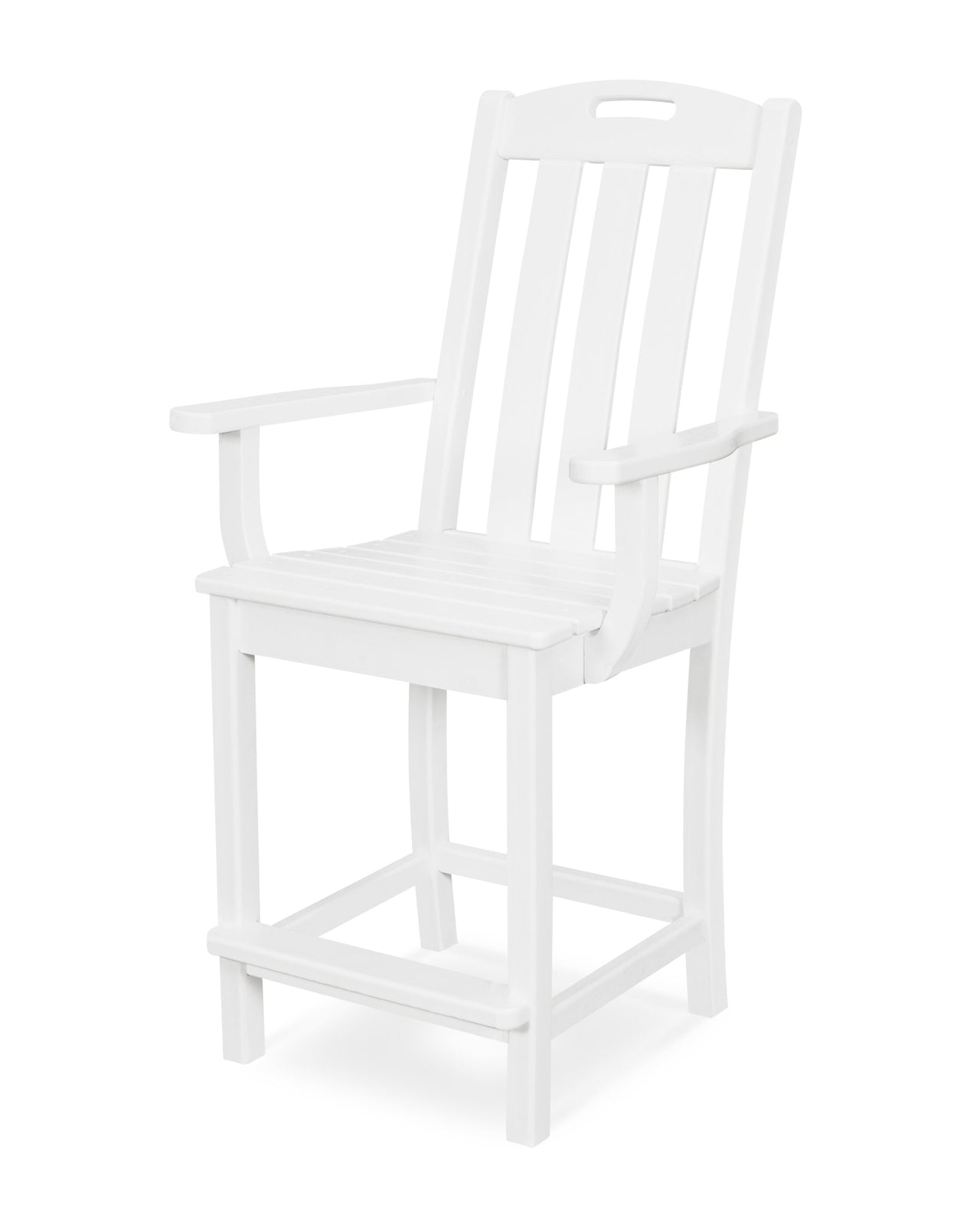 Trex Yacht Club Counter Arm Chair