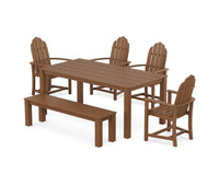 Thumbnail for Trex Cape Cod Adirondack 6-Piece Parsons Dining Set with Bench