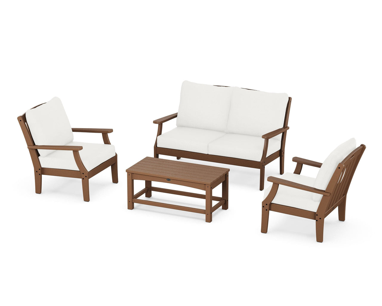 Trex Yacht Club 4-Piece Deep Seating Chair Set