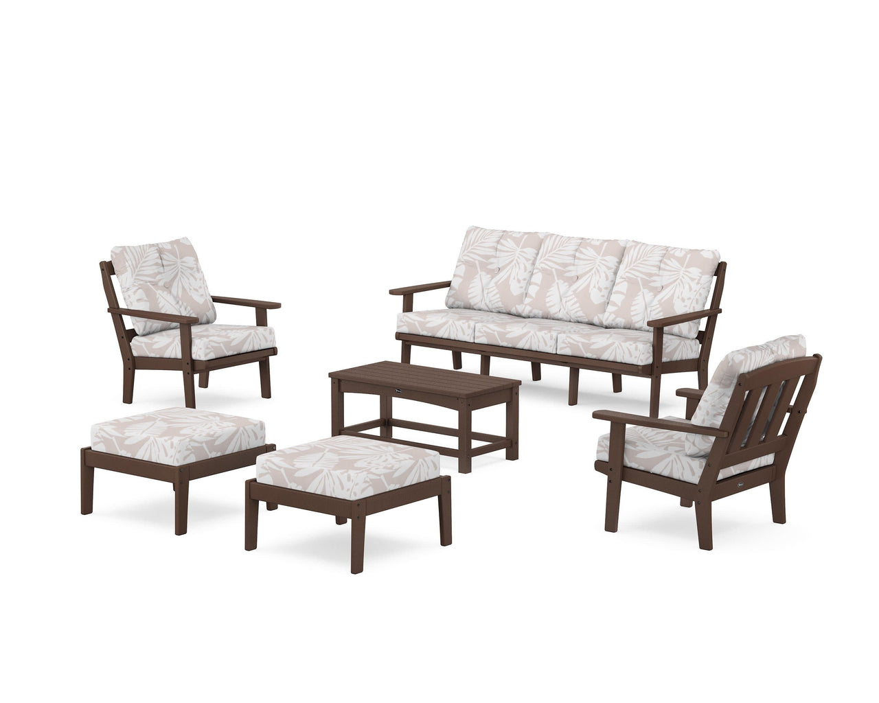 Trex Cape Cod 6-Piece Lounge Sofa Set