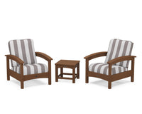 Thumbnail for Trex Rockport Club 3-Piece Deep Seating Conversation Set
