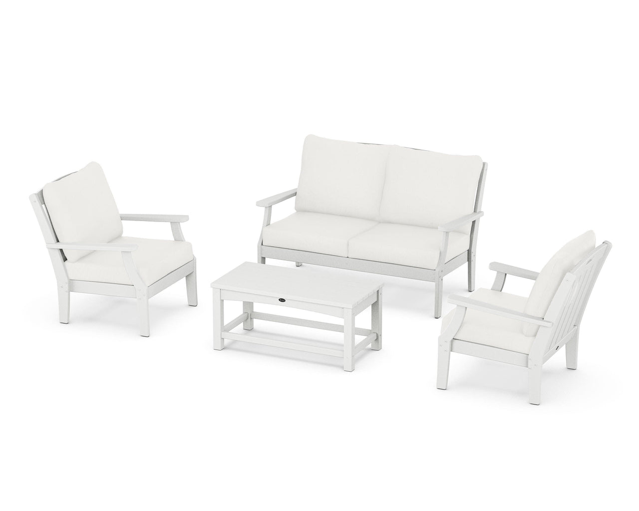 Trex Yacht Club 4-Piece Deep Seating Chair Set